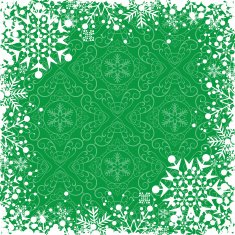 Christmas decoration frame N745