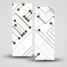 Vector banner set for your design N68