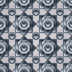 Vintage tiles seamless pattern