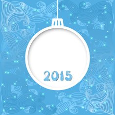 Vector christmas invitation card