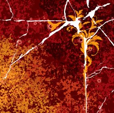 Vector floral background N109