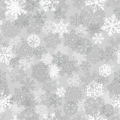 Seamless pattern of snowflakes N21