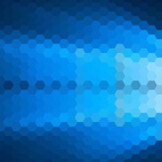 blue hexagon pattern background