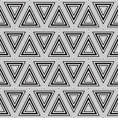 Seamless geometric black and white stripes background N2