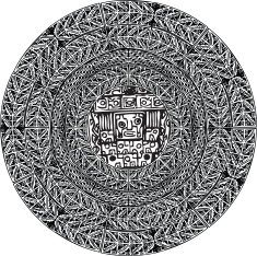 ancient pattern Vector illustration N17