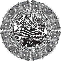 ancient pattern Vector illustration N18