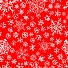 Christmas seamless pattern of snowflakes N3