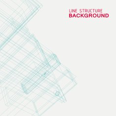 line structure background N24