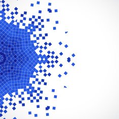 abstract blue check technology pattern background N6