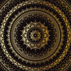Gold mandala N53