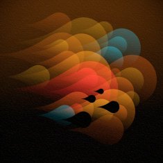 Textured Abstract Retro Background