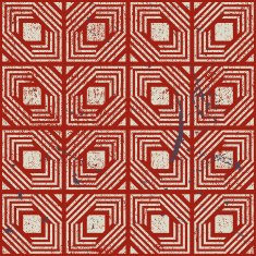 Retro style geometric seamless background vintage vector N2