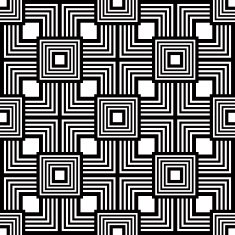 Seamless black and white pattern simple vector stripes