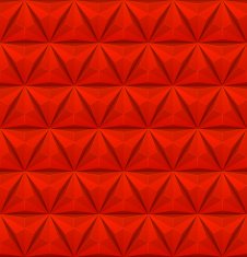 Red Seamless Geometric Abstract Background