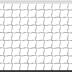 Seamless volleyball net