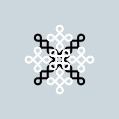 abstract black and white decorate shape background N2