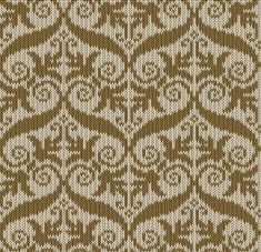 Knitted design pattern series N2
