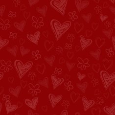 Seamless valentine vector background N2