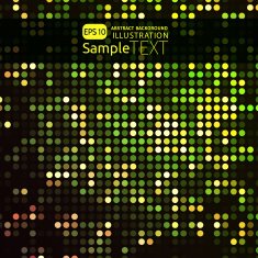 Multicolored mosaic background N34