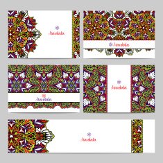 Mandala Banner Set