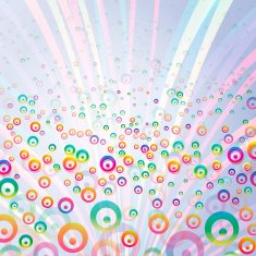 Abstract colorful bubbles background N2