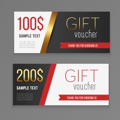 Gift voucher template N16