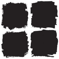 Vector Set of Sketch Grunge Dirt Overlay Texture N2