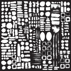 Hand drawn decorative vector brushes Dividers borders N7