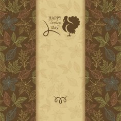 Thanksgiving greeting card N7