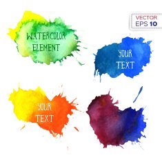 watercolor background N201
