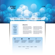 Website Template N166