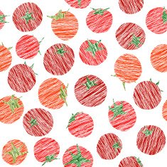 Endless tomato texture seamless vegetable background Abstract
