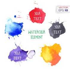 watercolor background N203
