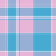 Gingham pattern in blue pink and white