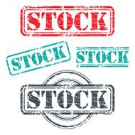Rubber stamp design STOCK