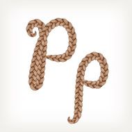Braids hair font N15