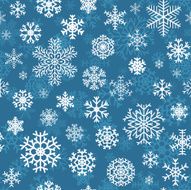 Christmas seamless pattern from snowflakes N4