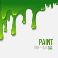Paint colorful dripping background vector illustration