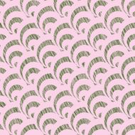 Grunge shell pattern Based on Traditional Japanese Embroidery N2