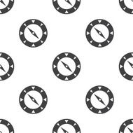 compass vector seamless pattern