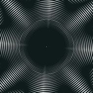 Decorative lined hypnotic contrast background Optical illusion N8
