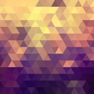 Abstract Triangles Background for Design Vector Illustration