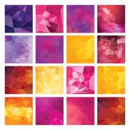 Polygonal vector background N13