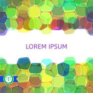 Colorful Honeycomb Seamless Background Vector