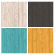 Set of vector wooden texture background with place for text