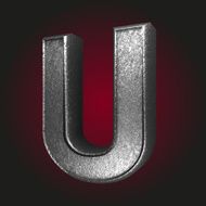u metal letter
