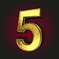 5 letter of gold