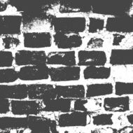 Brickwork brick wall of an old house grunge texture abstract