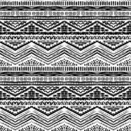 Hand drawn painted seamless pattern Vector illustration N81