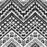 Hand drawn painted seamless pattern Vector illustration N82